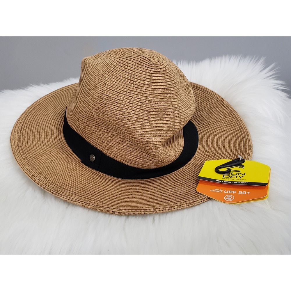 NEW Sunday Afternoons Women's Tan‎ Havana Hat MEDIUM UPF 50+